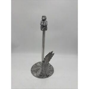 Arthur Court Silver Monkey Countertop Paper Towel Holder